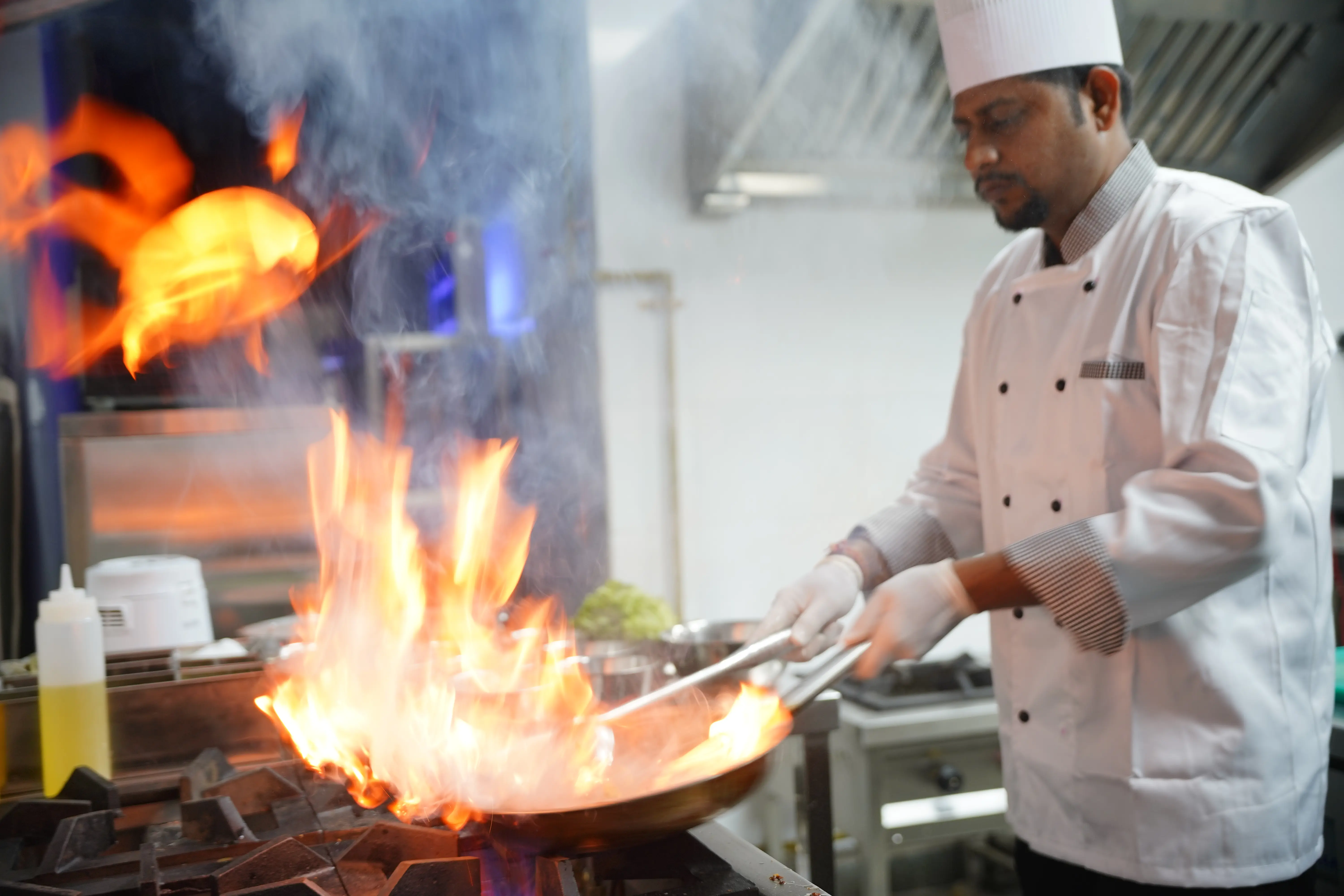 Live-fire kitchen